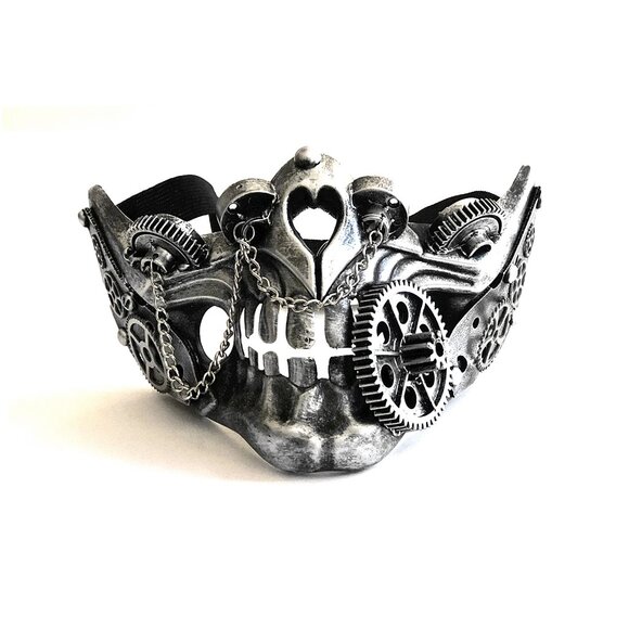 Steampunk Style Halloween Costume Mask Masquerade Party Ball Masks - Picture 5 of 5